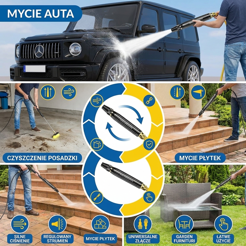 AquaBlast™ Cannon – Super Mocna Wyrzutnia Wody